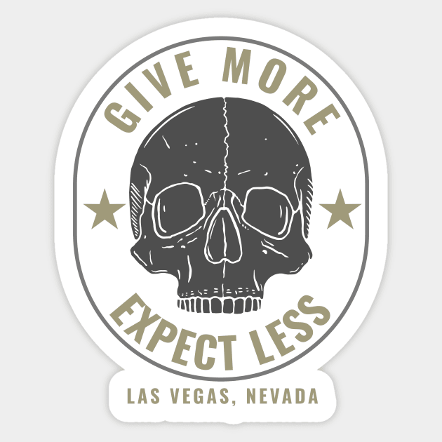 Give More, Expect Less Apparel and Accessories Sticker by bahama mule